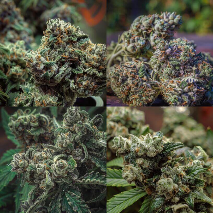 Cannabis Strain Blueberry AK THCa 