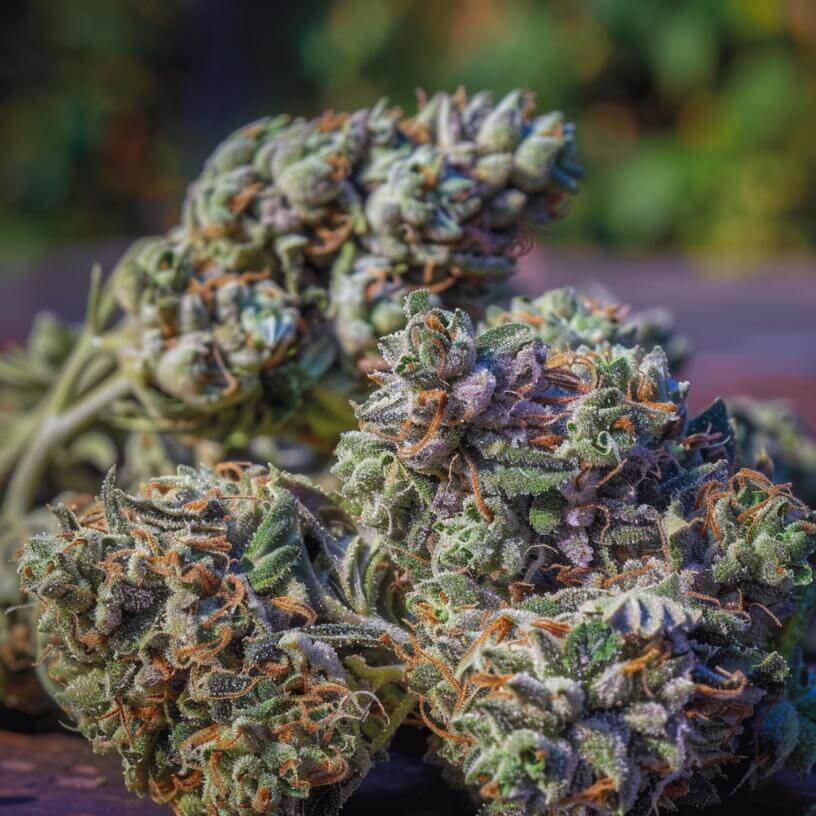 Cannabis Strain Blueberry AK THCa 