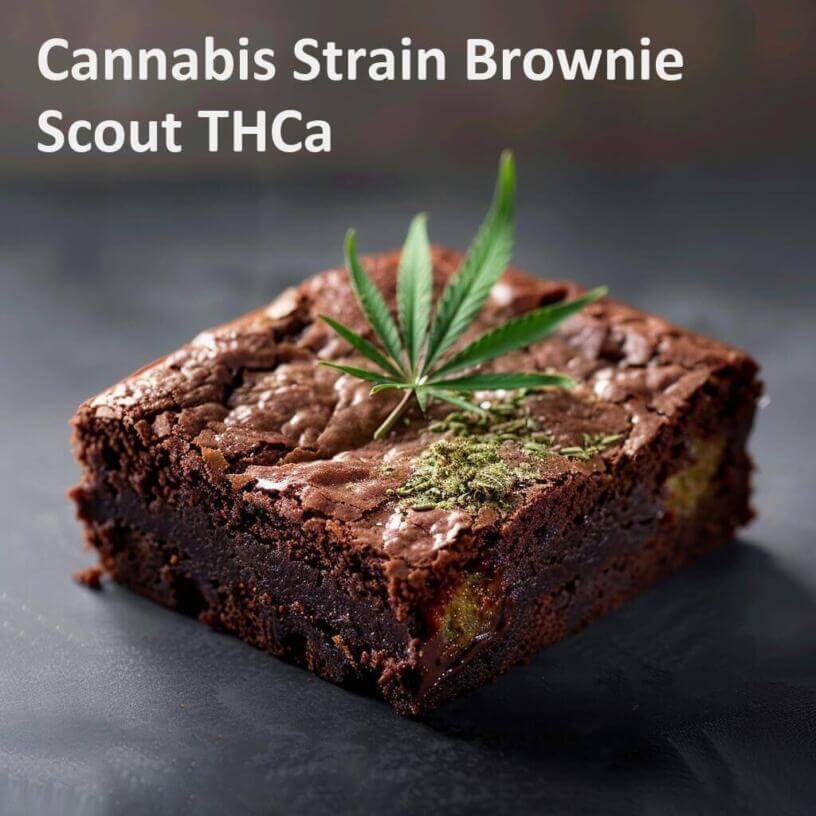 Cannabis Strain Brownie Scout THCa 