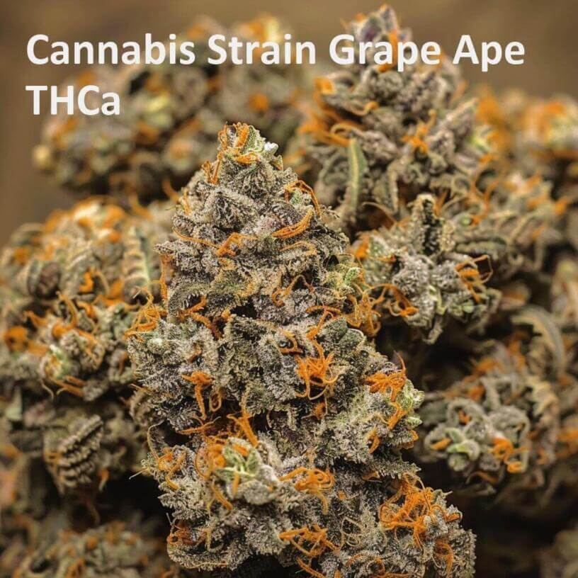 Cannabis Strain Grape Ape THCa 
