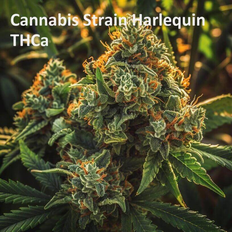 Cannabis Strain Harlequin THCa 