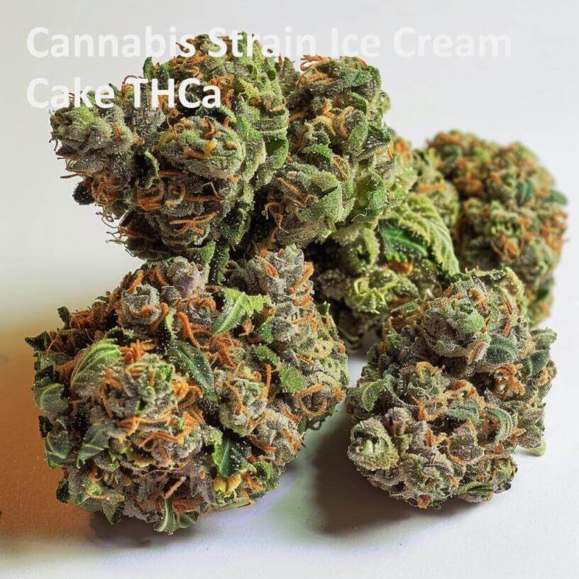 Cannabis Strain Ice Cream Cake THCa 