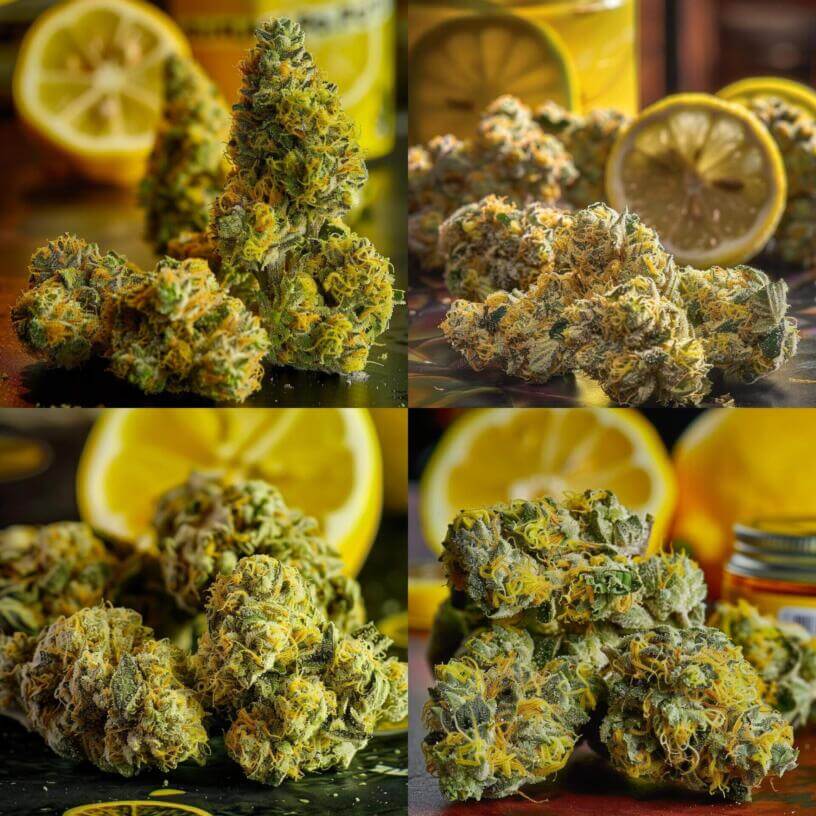 Cannabis Strain Lemon Pound Cake THCa 