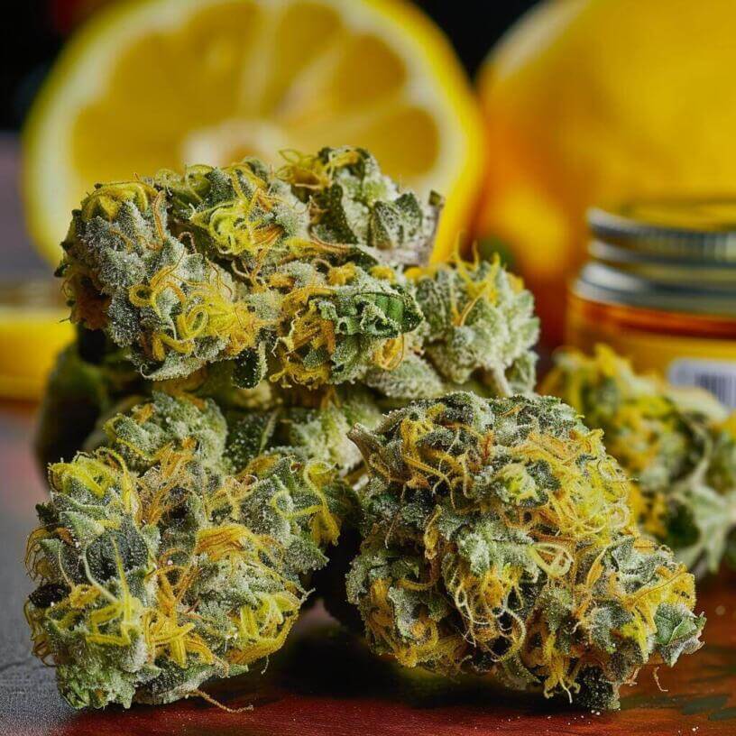 Cannabis Strain Lemon Pound Cake THCa 