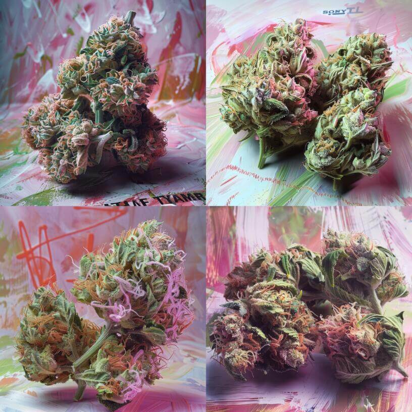 Cannabis Strain Pink Picasso THCa 