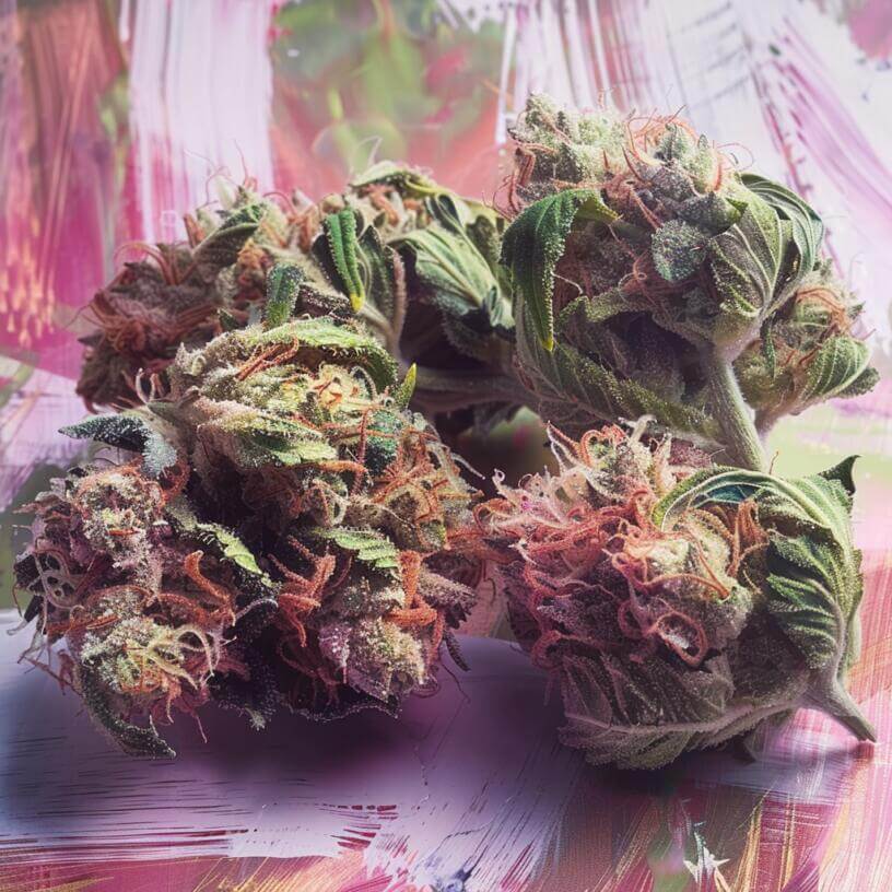 Cannabis Strain Pink Picasso THCa 