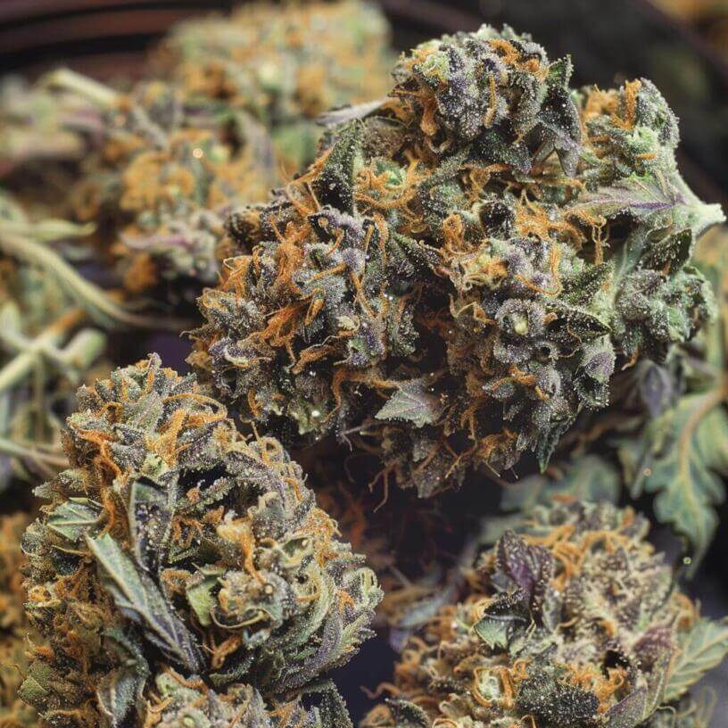 Cannabis Strain Platinum Purple Kush THCa 