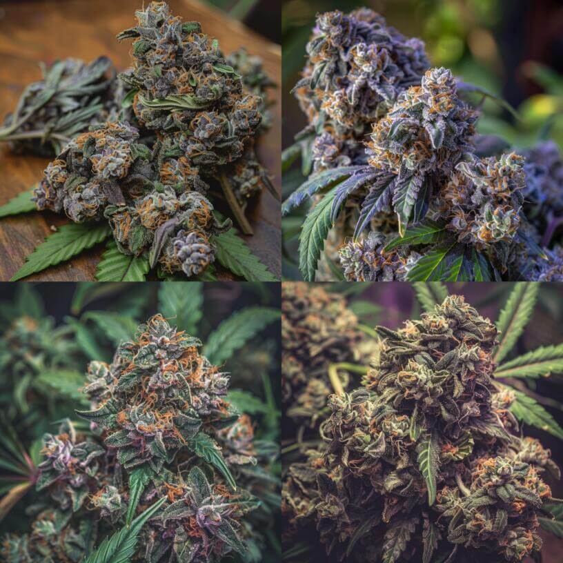 Cannabis Strain Purple Crack THCa 