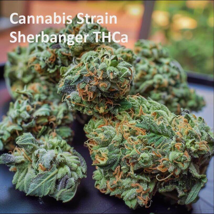 Cannabis Strain Sherbanger THCa 