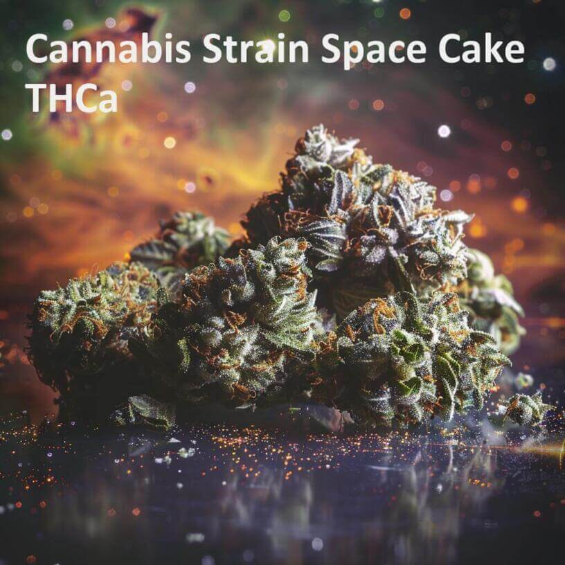 Cannabis Strain Space Cake THCa 