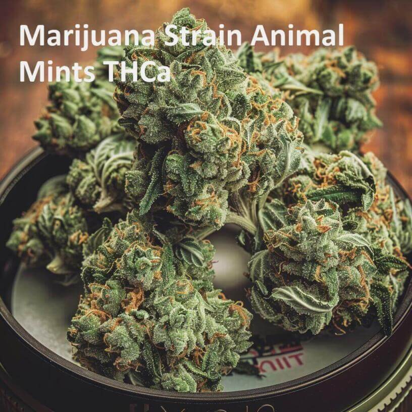 Marijuana Strain Animal Mints THCa 