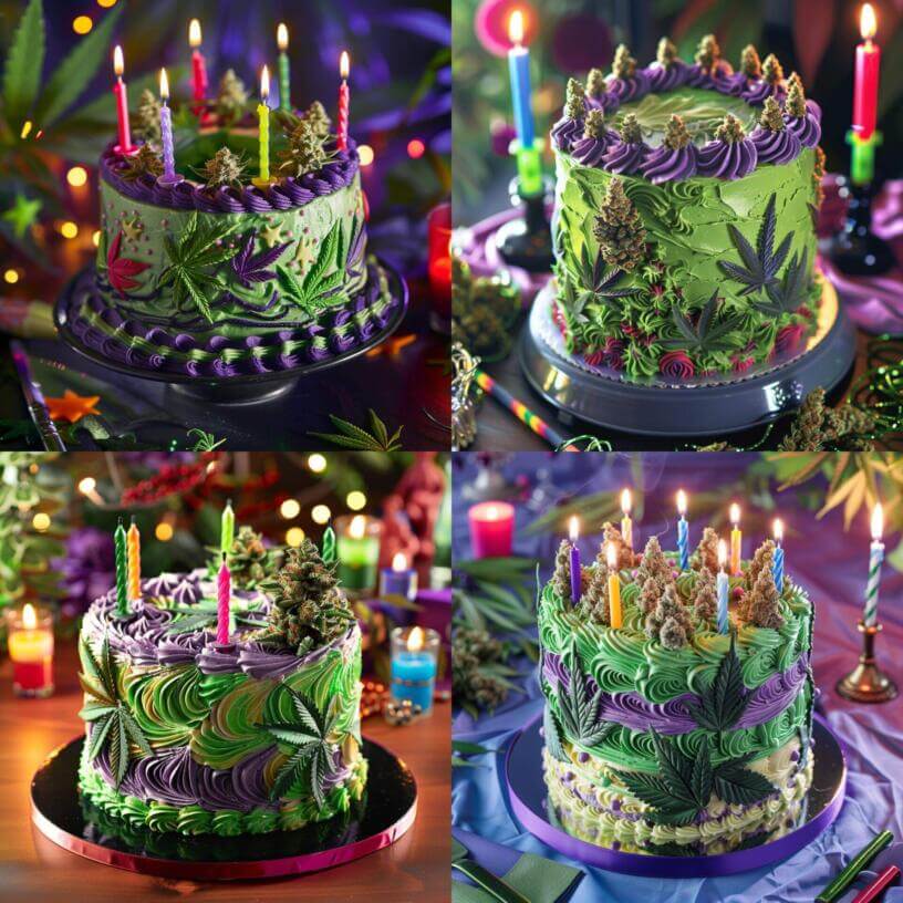 Marijuana Strain Birthday Cake THCa 