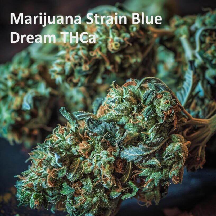 Marijuana Strain Blue Dream THCa 