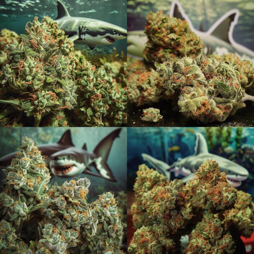 Marijuana Strain Great White Shark THCa 