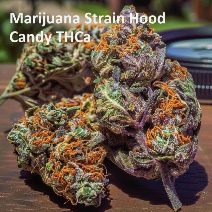 Marijuana Strain Hood Candy THCa 