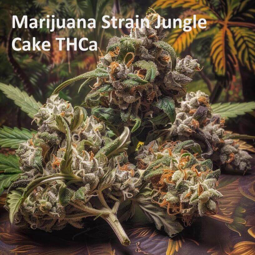 Marijuana Strain Jungle Cake THCa 