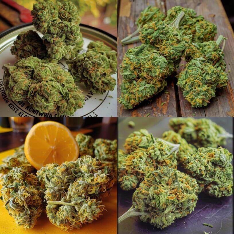 Marijuana Strain Lemon Kush THCa 