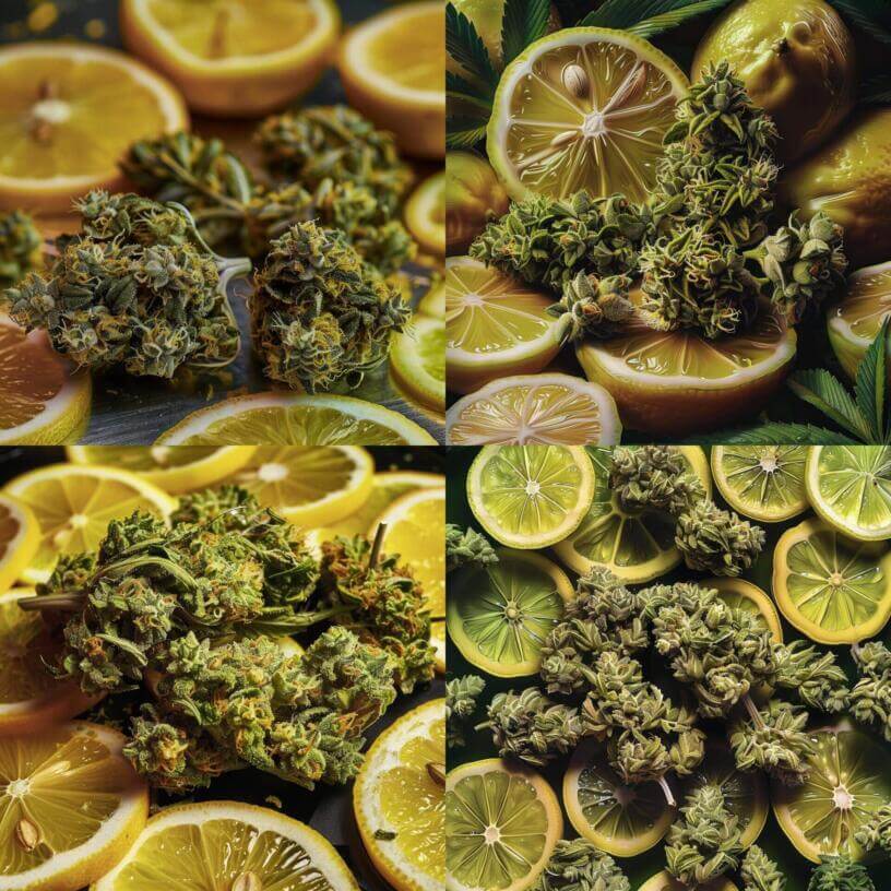 Marijuana Strain Lemon Poppers THCa 