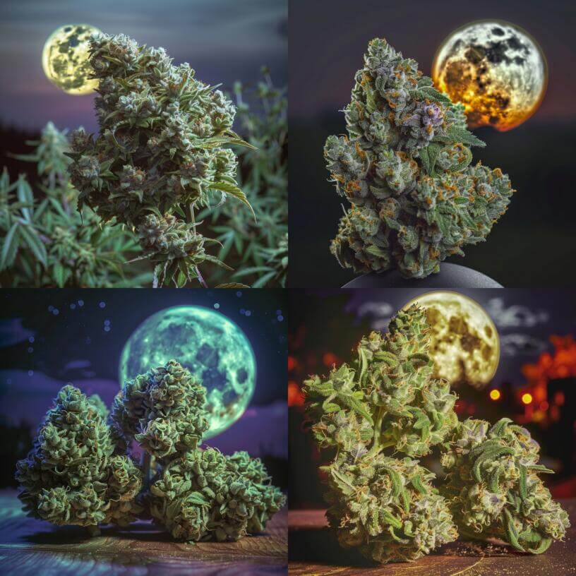 Marijuana Strain Moonshine Haze THCa 