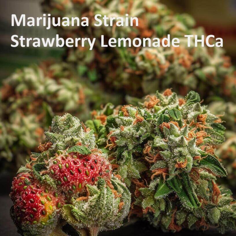 Marijuana Strain Strawberry Lemonade THCa 