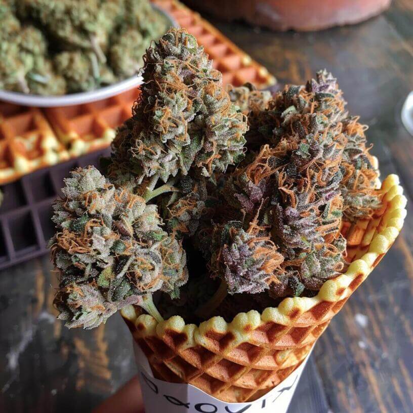 Marijuana Strain Waffle Cone THCa 