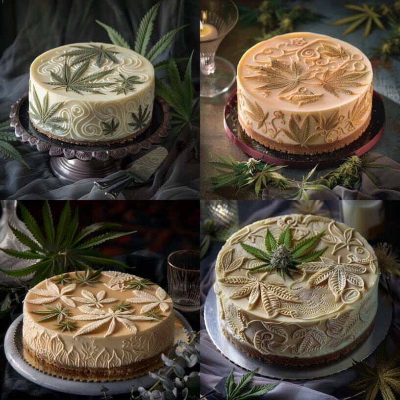Marijuana Strain Wedding Cheesecake THCa 