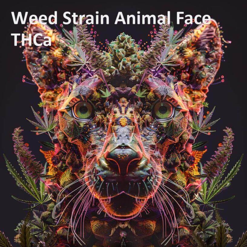 Weed Strain Animal Face THCa 