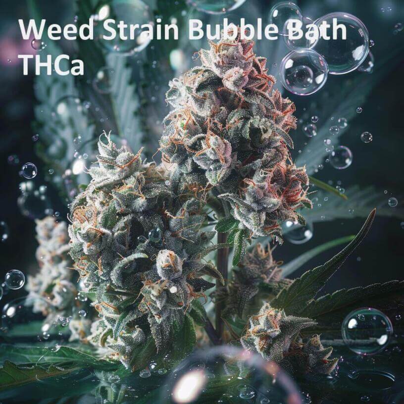 Weed Strain Bubble Bath THCa 