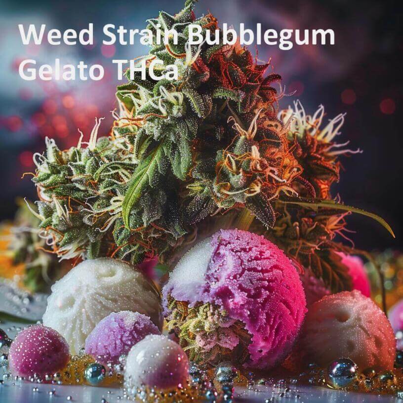 Weed Strain Bubblegum Gelato THCa 