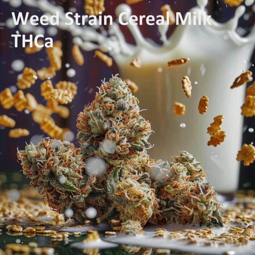 Weed Strain Cereal Milk THCa 