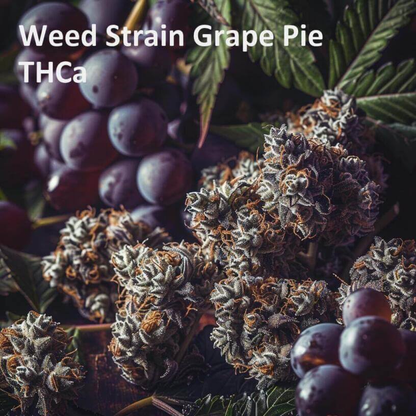 Weed Strain Grape Pie THCa 