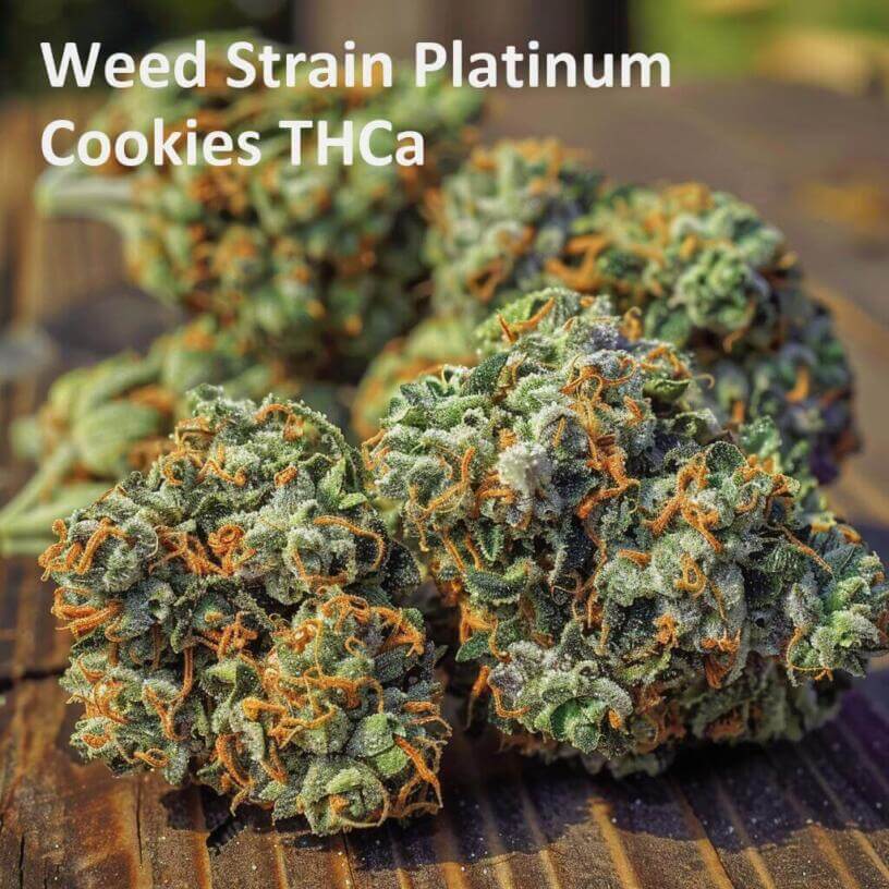 Weed Strain Platinum Cookies THCa 