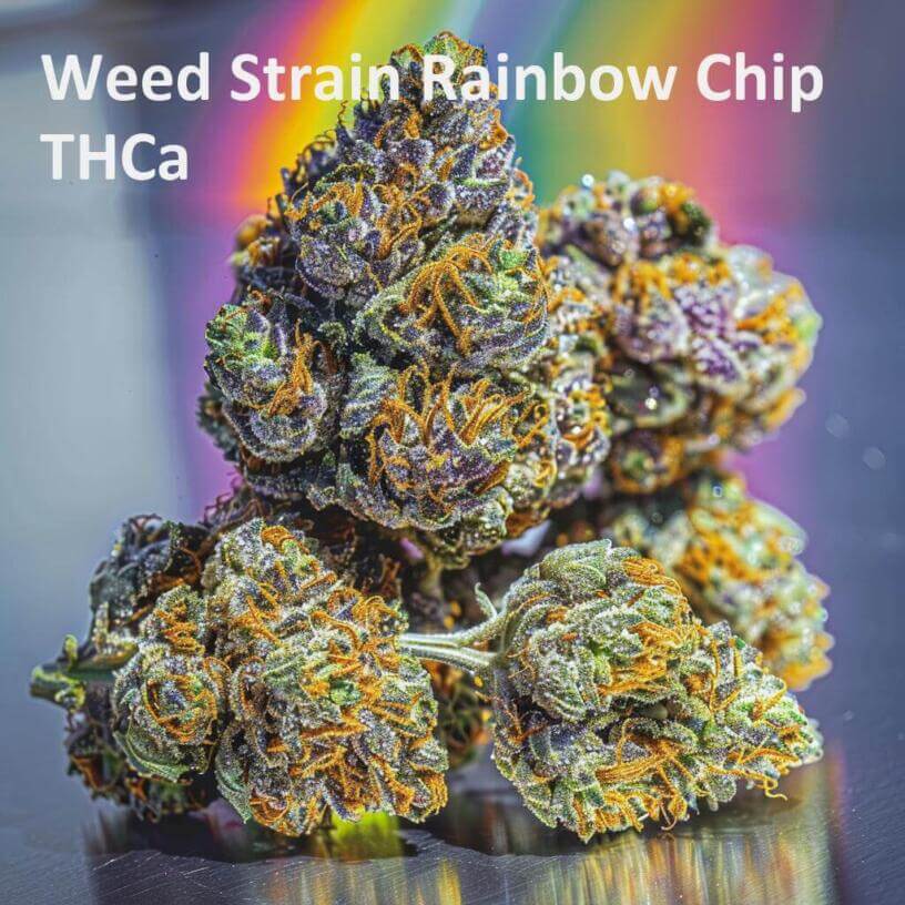 Weed Strain Rainbow Chip THCa 