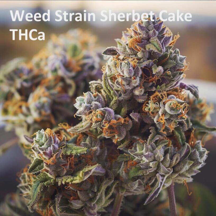 Weed Strain Sherbet Cake THCa 