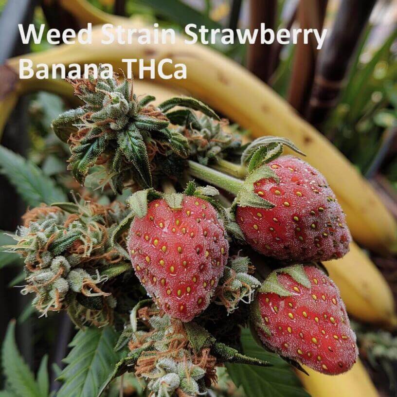 Weed Strain Strawberry Banana THCa 