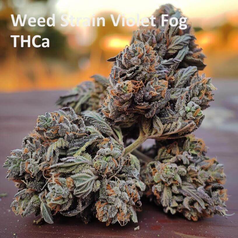 Weed Strain Violet Fog THCa 