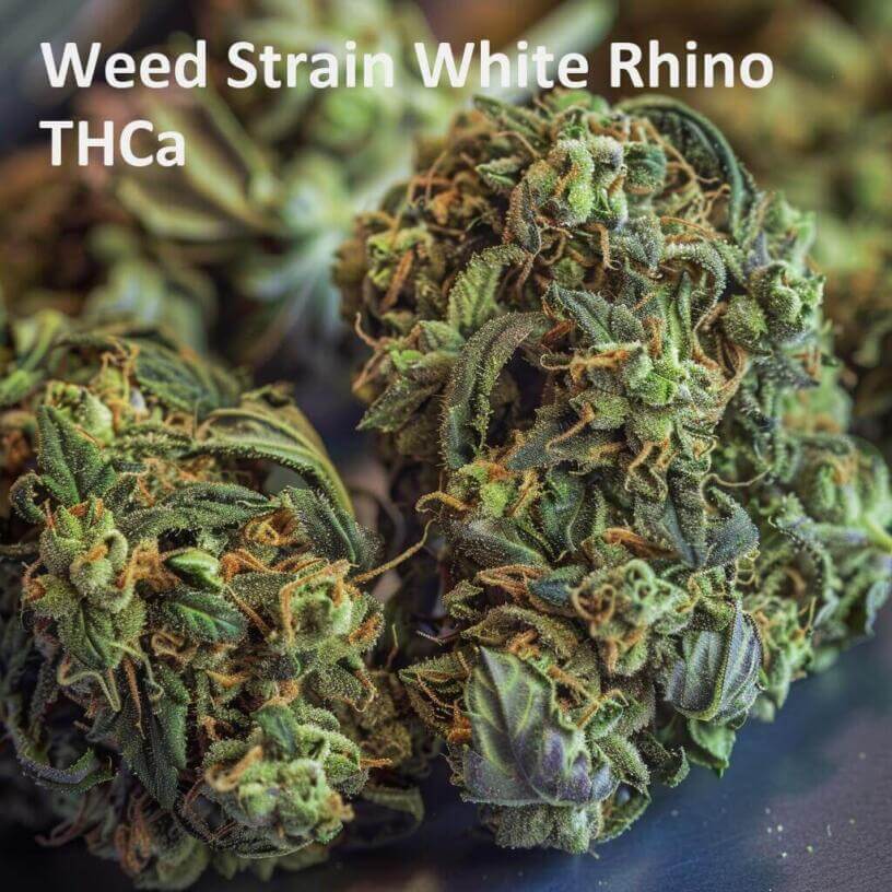 Weed Strain White Rhino THCa 